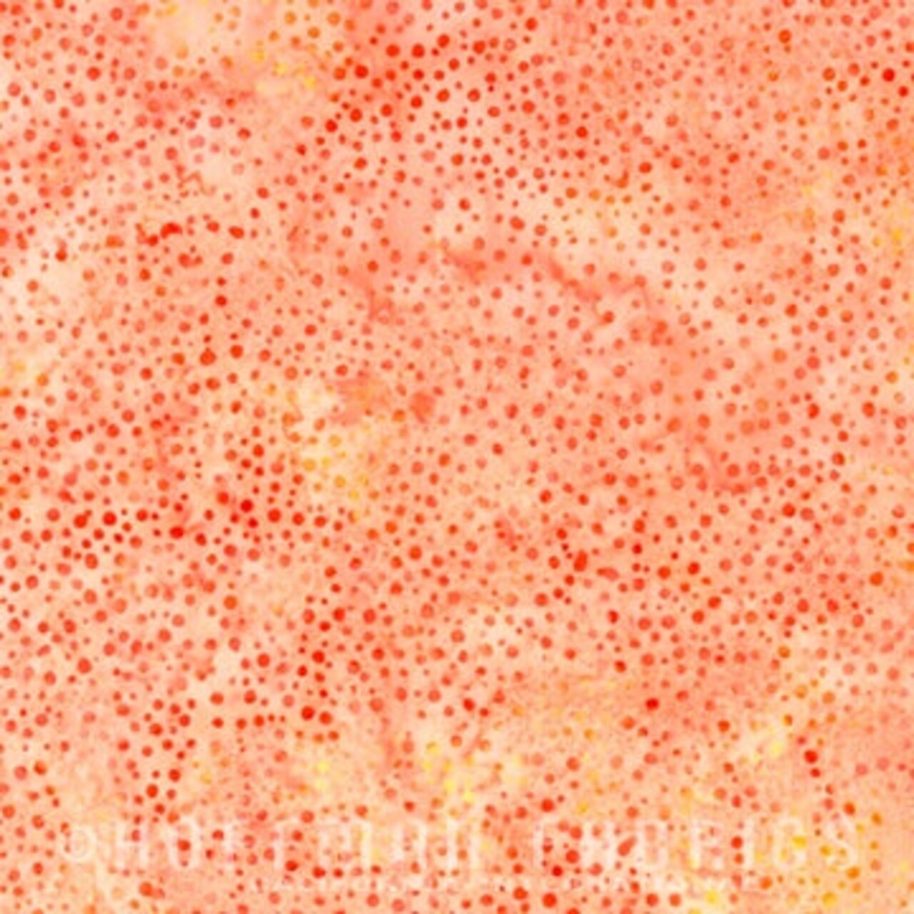 Fabric Hoffman Sherbet Bali Hand Painted Dots Batiks by the Quarter Yard 885-314